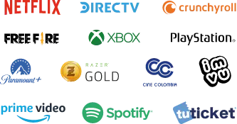 Pines y productos digitales disponibles mediante Puntored