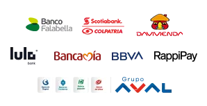 Servicios de corresponsalía disponibles mediante Puntored